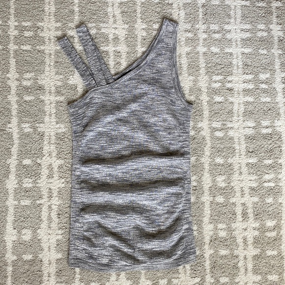 Express Tops - •Express• Split Strap Tank Top